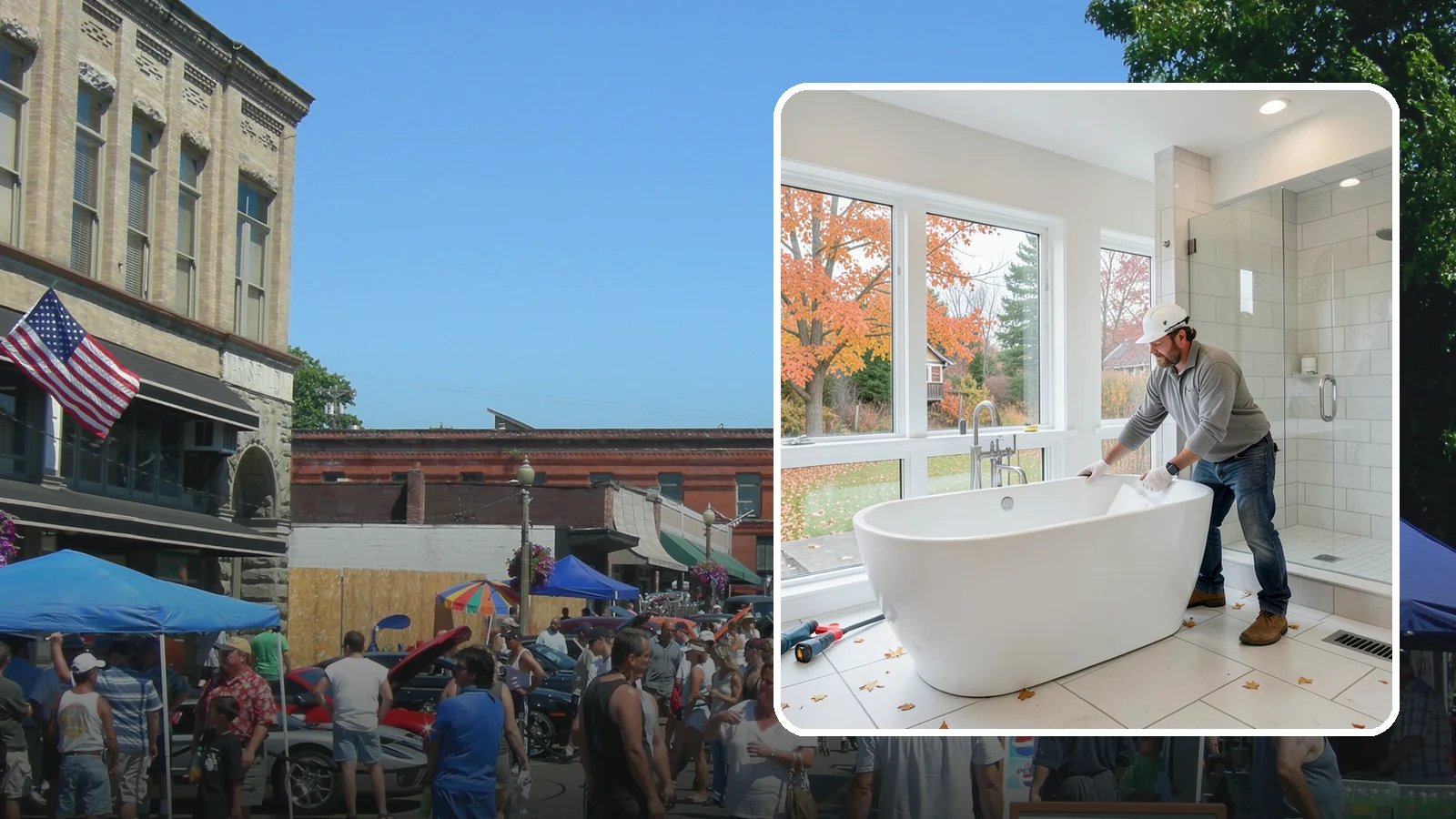 Freestanding Tub Installation in Snohomish, Snohomish County, WA - A freestanding tub installation places a striking standalone soaking tub as your bathroom's centerpiece.