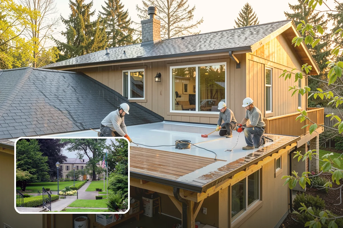 Freestanding Tub Installation in Woodinville, King County, WA - Serves as a dramatic focal point
