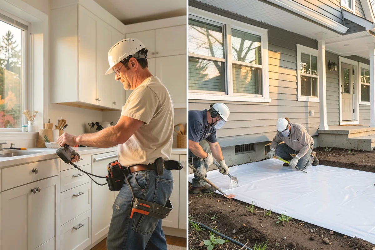 French Door Installation in Anacortes, Skagit County, WA - Verify the opening is wide and square enough for a double door