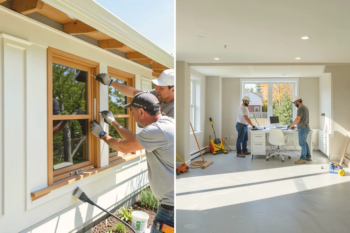 French Door Installation in Brier, Snohomish County, WA - Verify the opening is wide and square enough for a double door