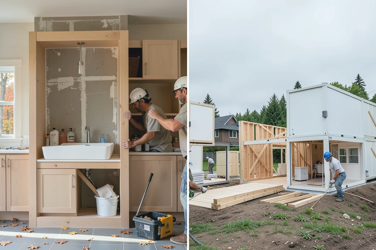 French Door Installation in Coupeville, Island County, WA - Verify the opening is wide and square enough for a double door