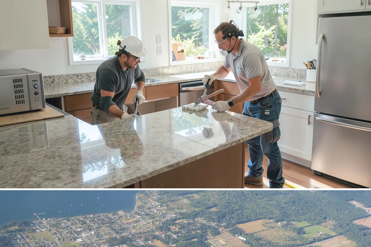 French Door Installation in Coupeville, Island County, WA - Exterior French doors are best set during drier months, while interior pairs can be installed comfortably anytime.