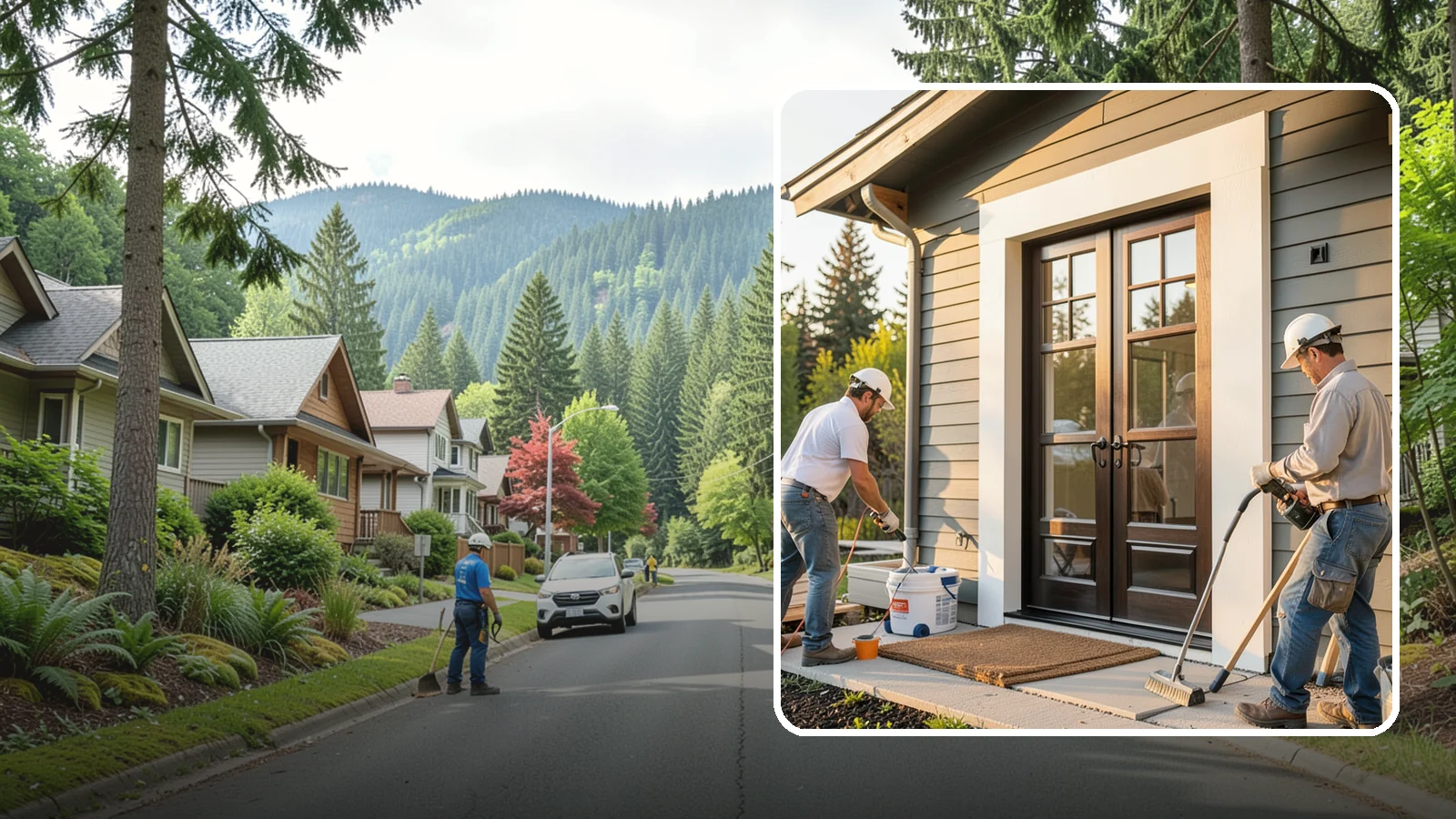 French Door Installation in Darrington, Snohomish County, WA - Elegant French doors that add architectural charm and let daylight pour into your Northwest home.
