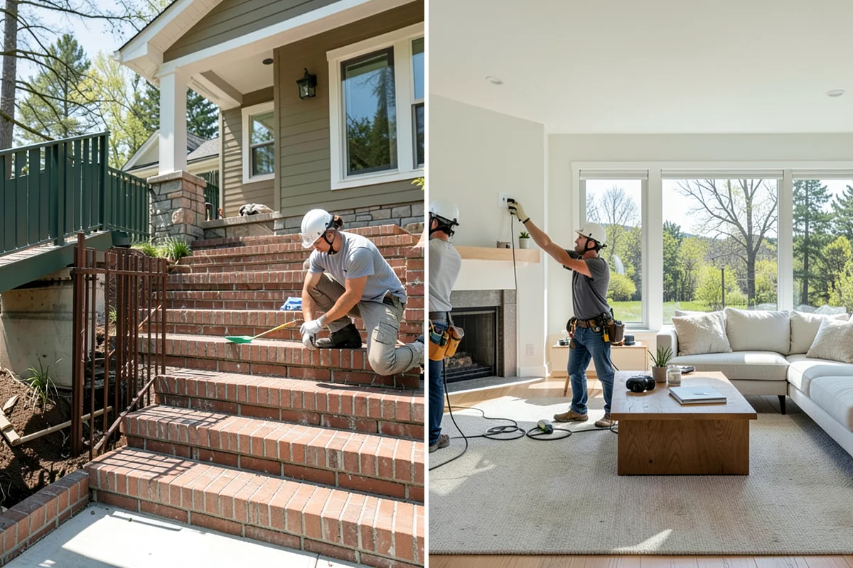 French Door Installation in DuPont, Pierce County, WA - Verify the opening is wide and square enough for a double door