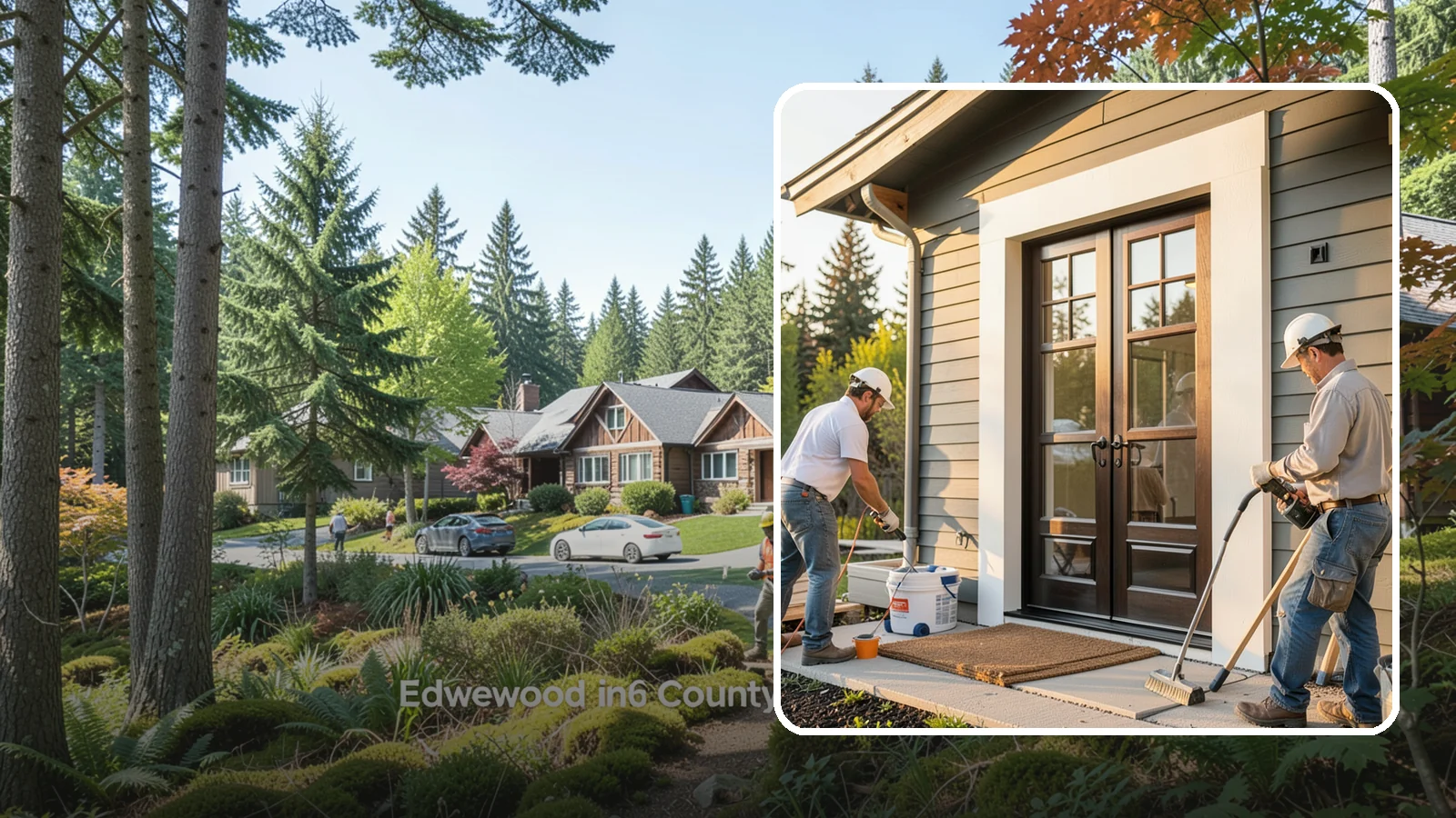 French Door Installation in Edgewood, Pierce County, WA - Elegant French doors that add architectural charm and let daylight pour into your Northwest home.