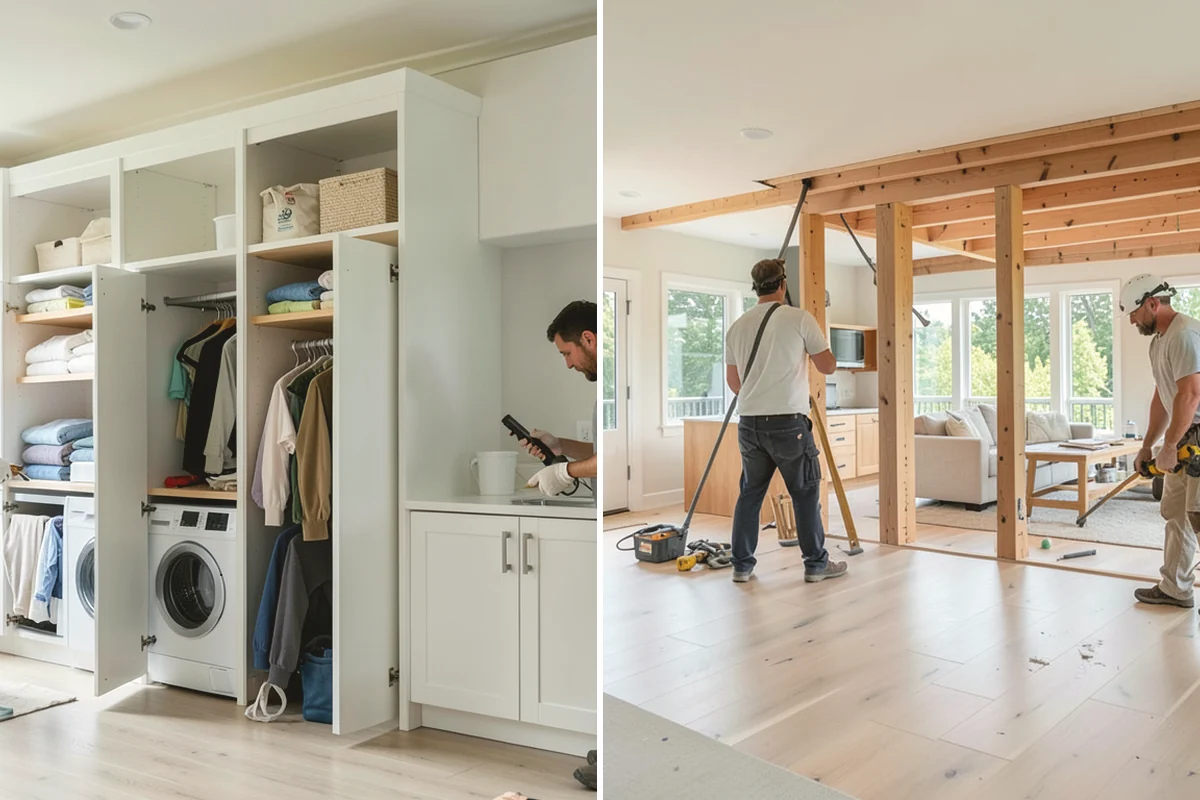 French Door Installation in Edgewood, Pierce County, WA - Verify the opening is wide and square enough for a double door