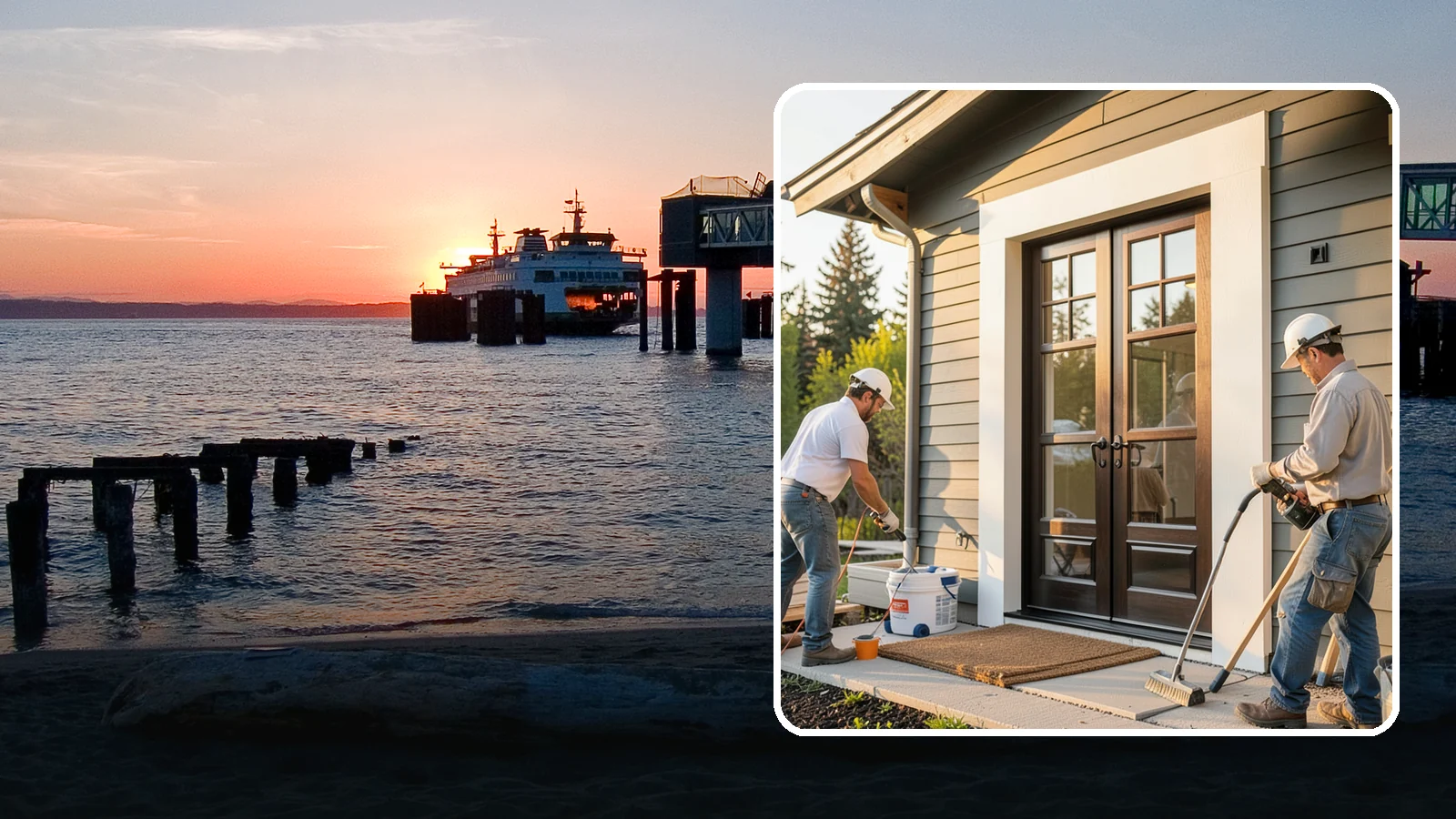 French Door Installation in Edmonds, Snohomish County, WA - Elegant French doors that add architectural charm and let daylight pour into your Northwest home.