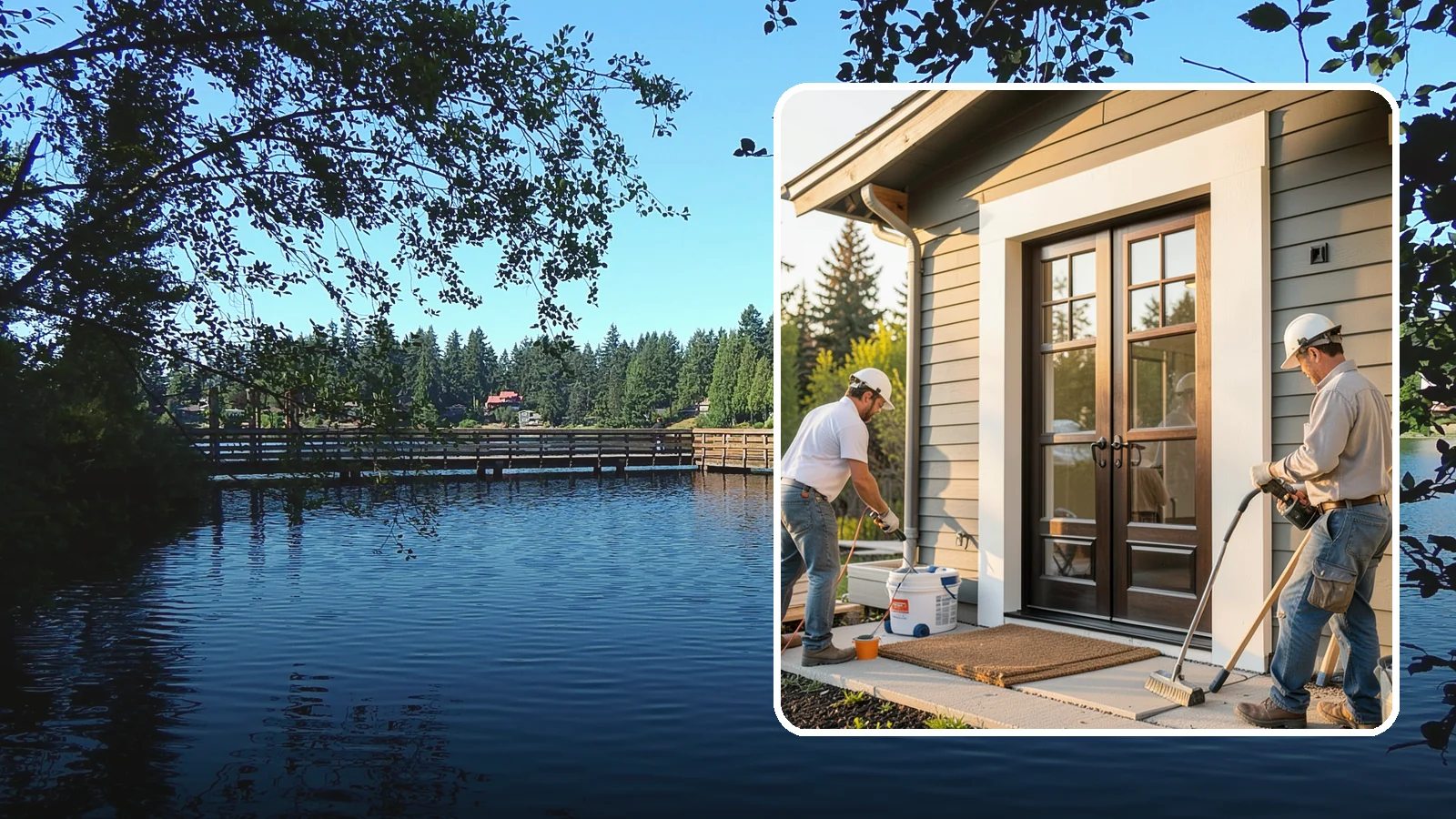 French Door Installation in Federal Way, King County, WA - Elegant French doors that add architectural charm and let daylight pour into your Northwest home.