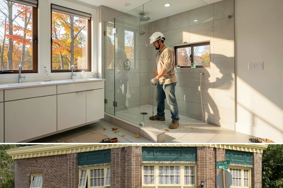 French Door Installation in Hamilton, Skagit County, WA - Exterior French doors are best set during drier months, while interior pairs can be installed comfortably anytime.