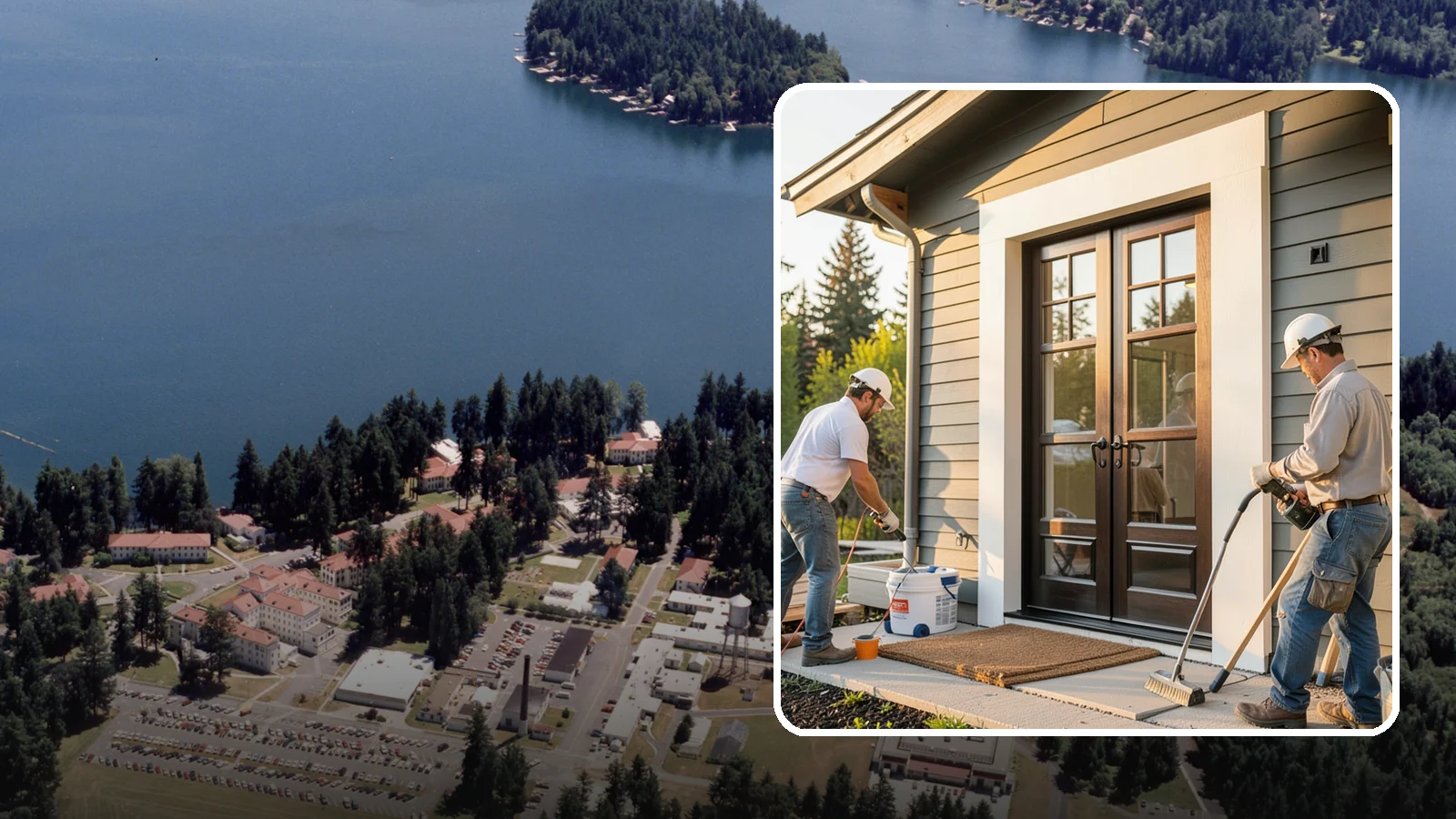 French Door Installation in Lakewood, Pierce County, WA - Elegant French doors that add architectural charm and let daylight pour into your Northwest home.