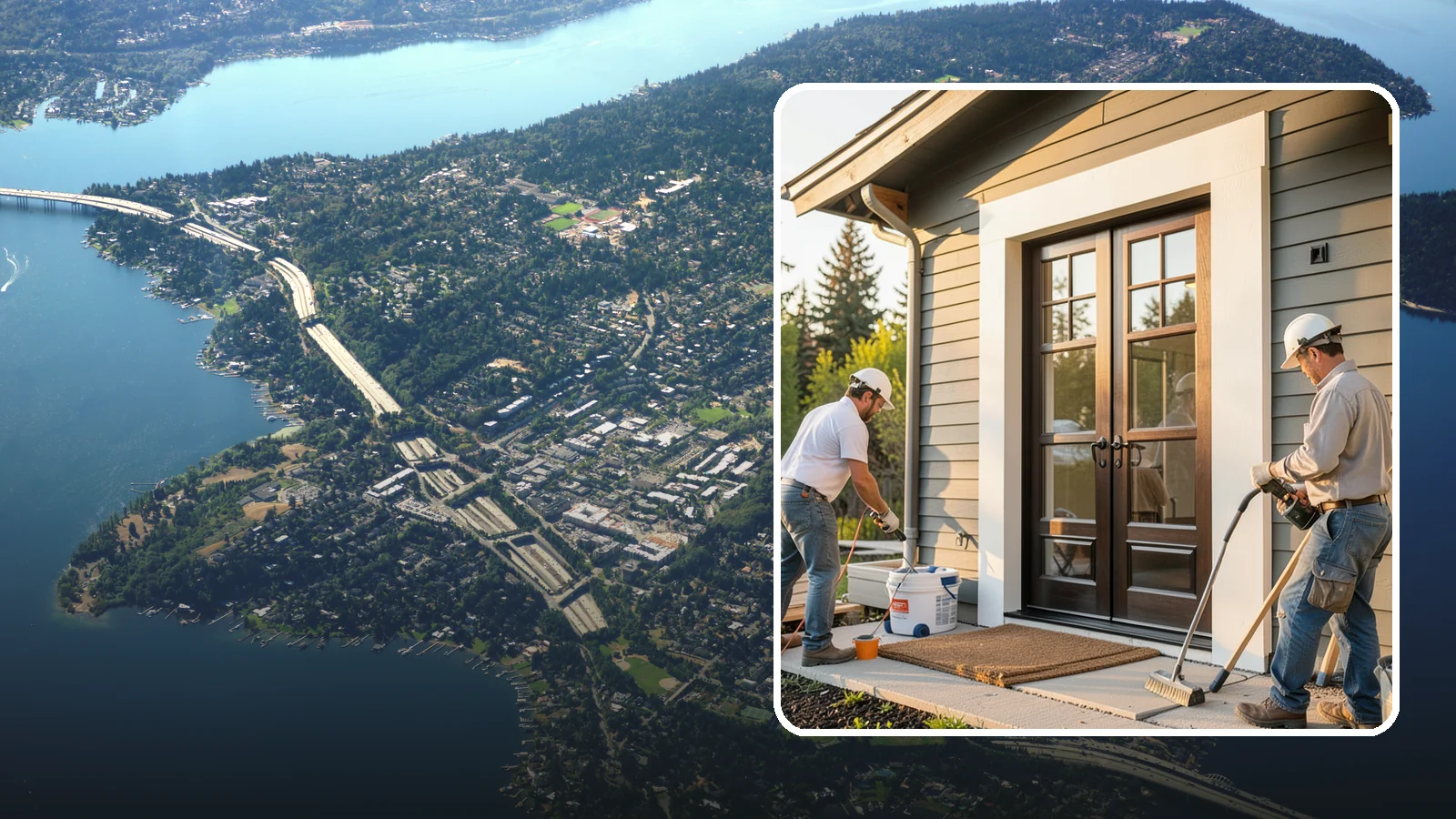 French Door Installation in Mercer Island, King County, WA - Elegant French doors that add architectural charm and let daylight pour into your Northwest home.