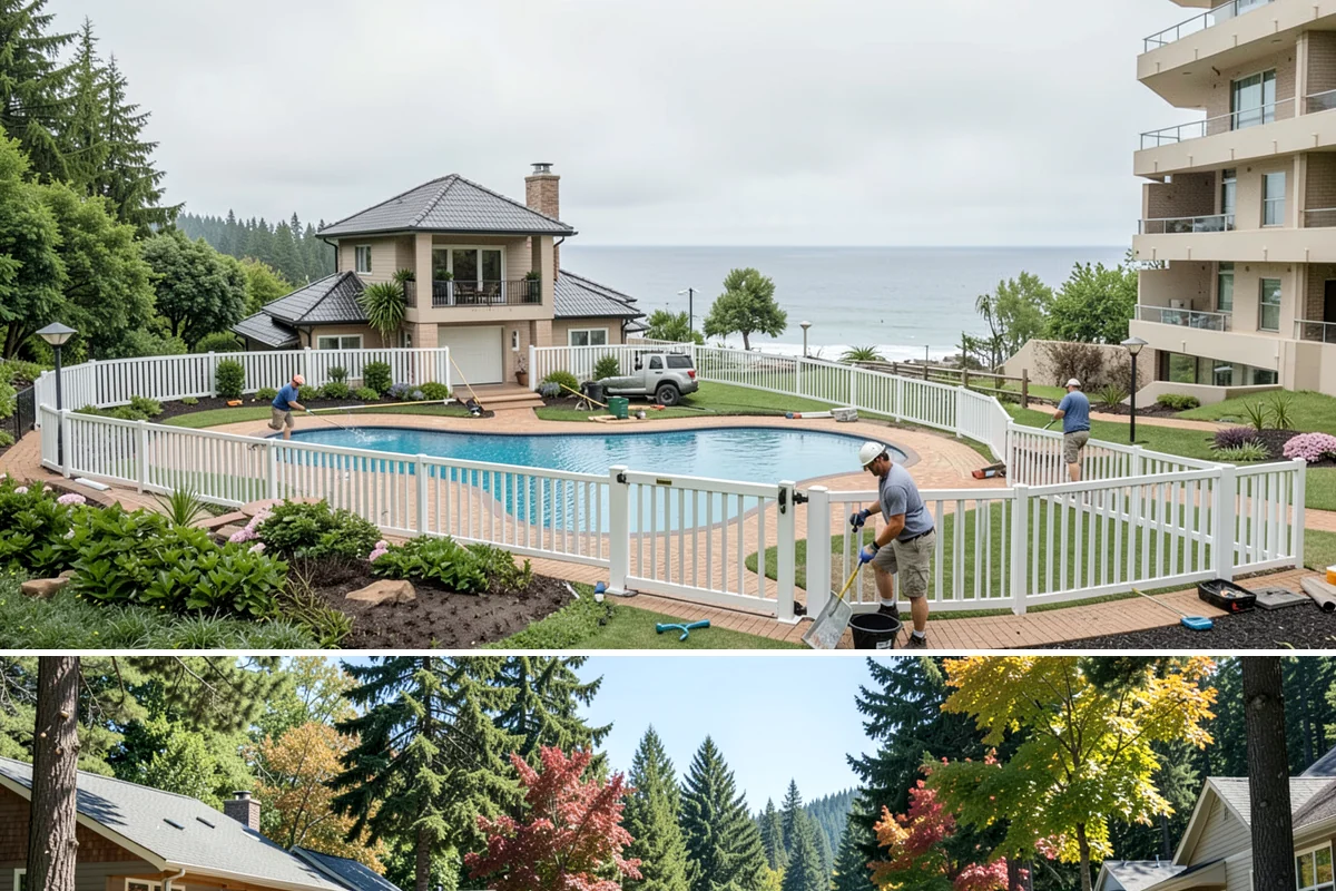 French Door Installation in Orting, Pierce County, WA - Exterior French doors are best set during drier months, while interior pairs can be installed comfortably anytime.