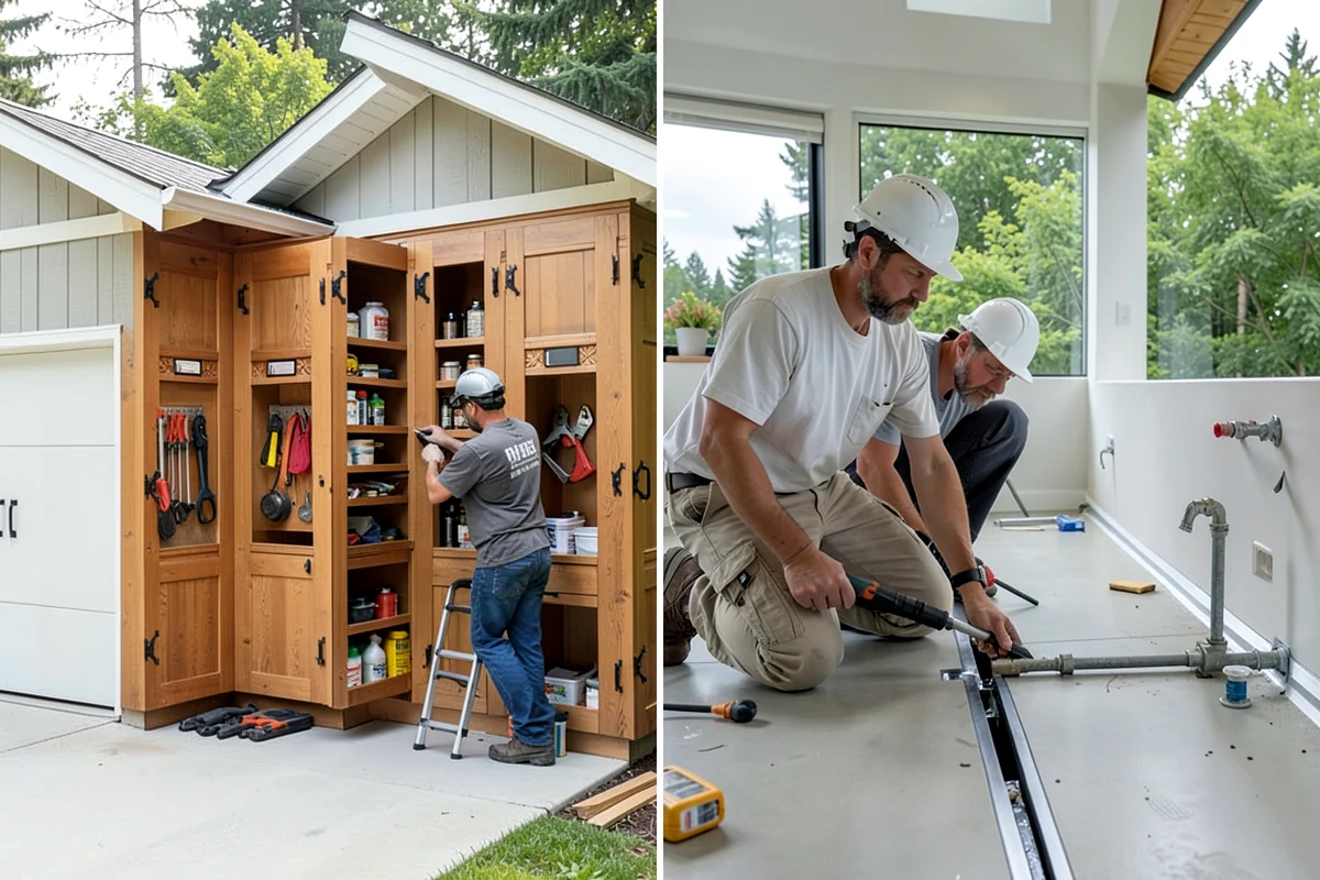 French Door Installation in Pacific, King County, WA - Verify the opening is wide and square enough for a double door