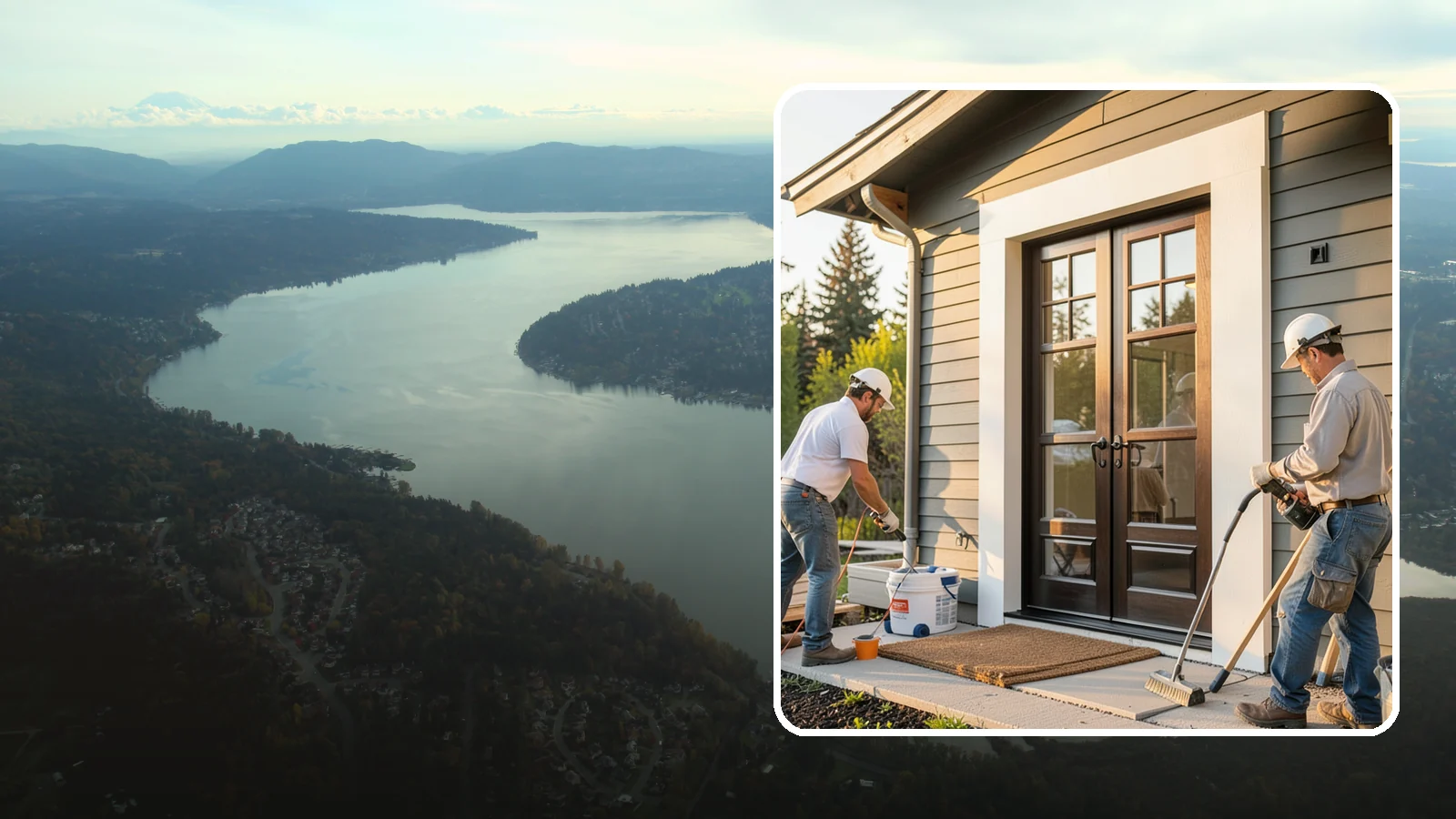 French Door Installation in Sammamish, King County, WA - Elegant French doors that add architectural charm and let daylight pour into your Northwest home.