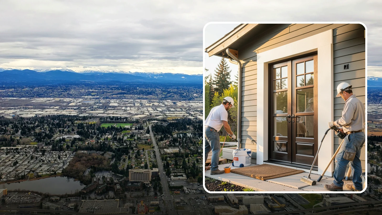 French Door Installation in SeaTac, King County, WA - Elegant French doors that add architectural charm and let daylight pour into your Northwest home.