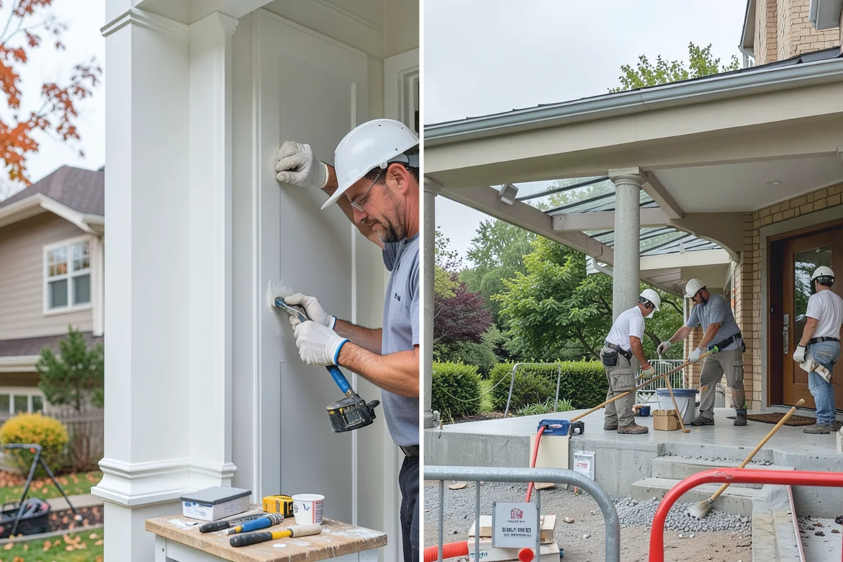 French Door Installation in Sumner, Pierce County, WA - Verify the opening is wide and square enough for a double door