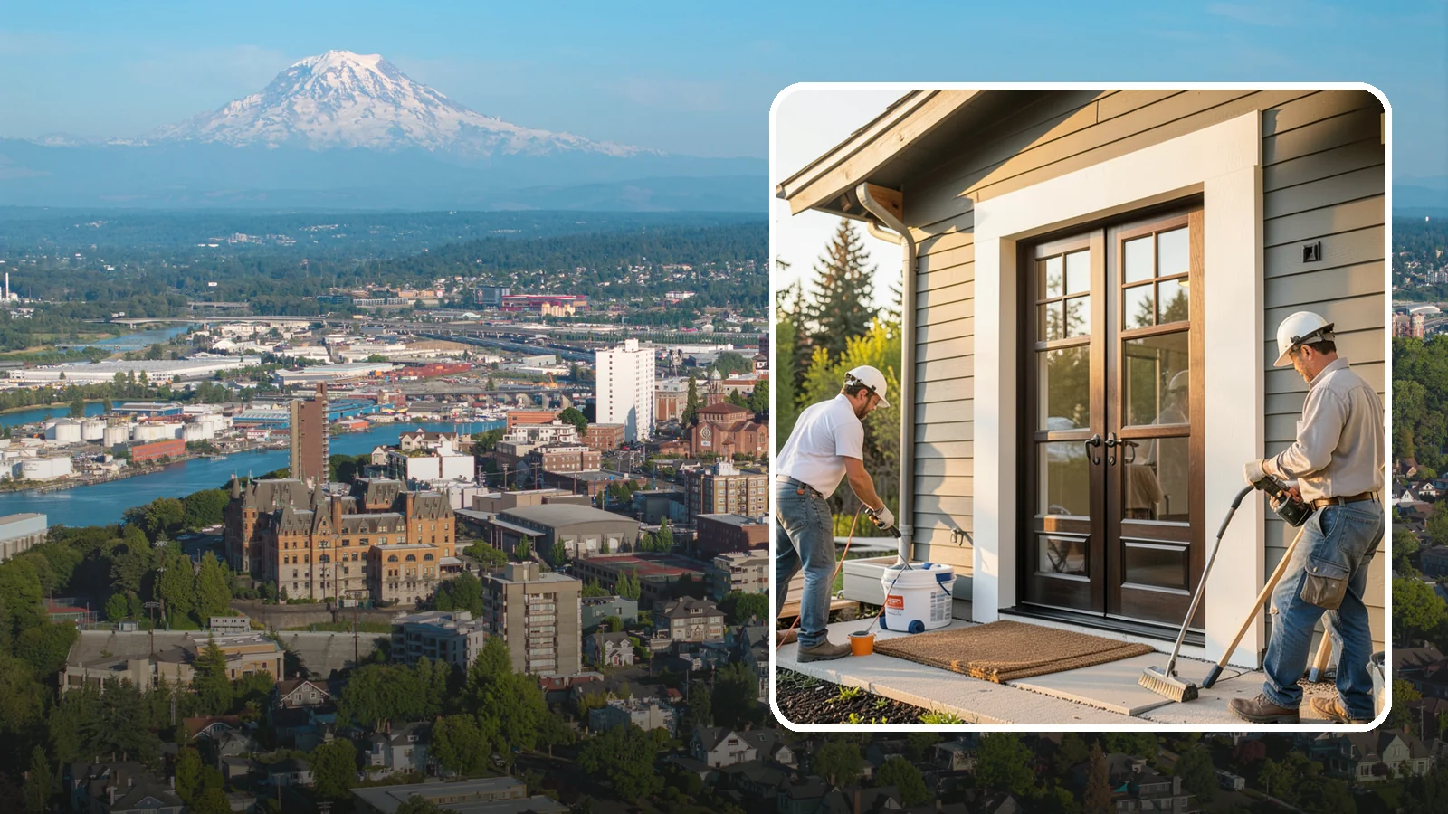 French Door Installation in Tacoma, Pierce County, WA - Elegant French doors that add architectural charm and let daylight pour into your Northwest home.