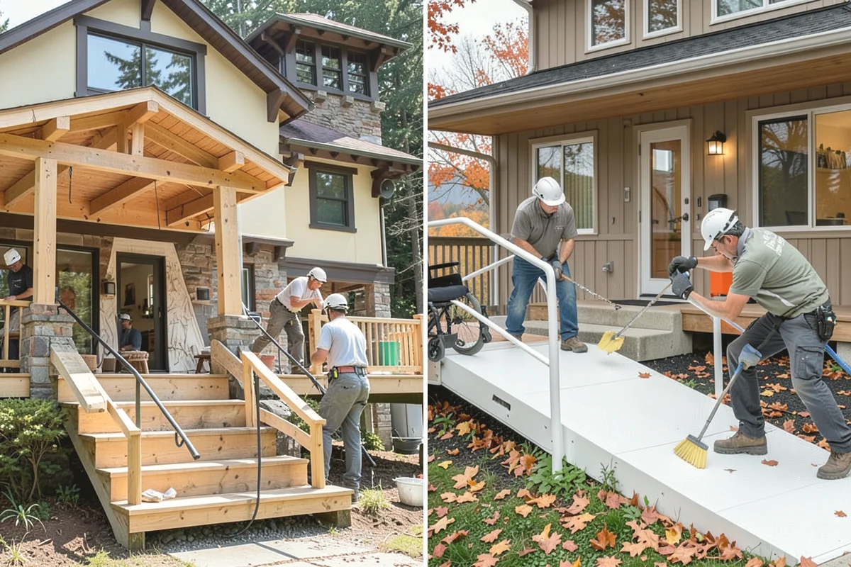 French Door Installation in Tacoma, Pierce County, WA - Verify the opening is wide and square enough for a double door