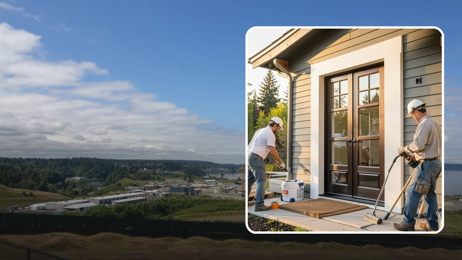 French Door Installation in University Place, Pierce County, WA - Elegant French doors that add architectural charm and let daylight pour into your Northwest home.