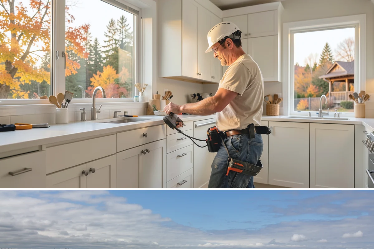 French Door Installation in University Place, Pierce County, WA - Exterior French doors are best set during drier months, while interior pairs can be installed comfortably anytime.