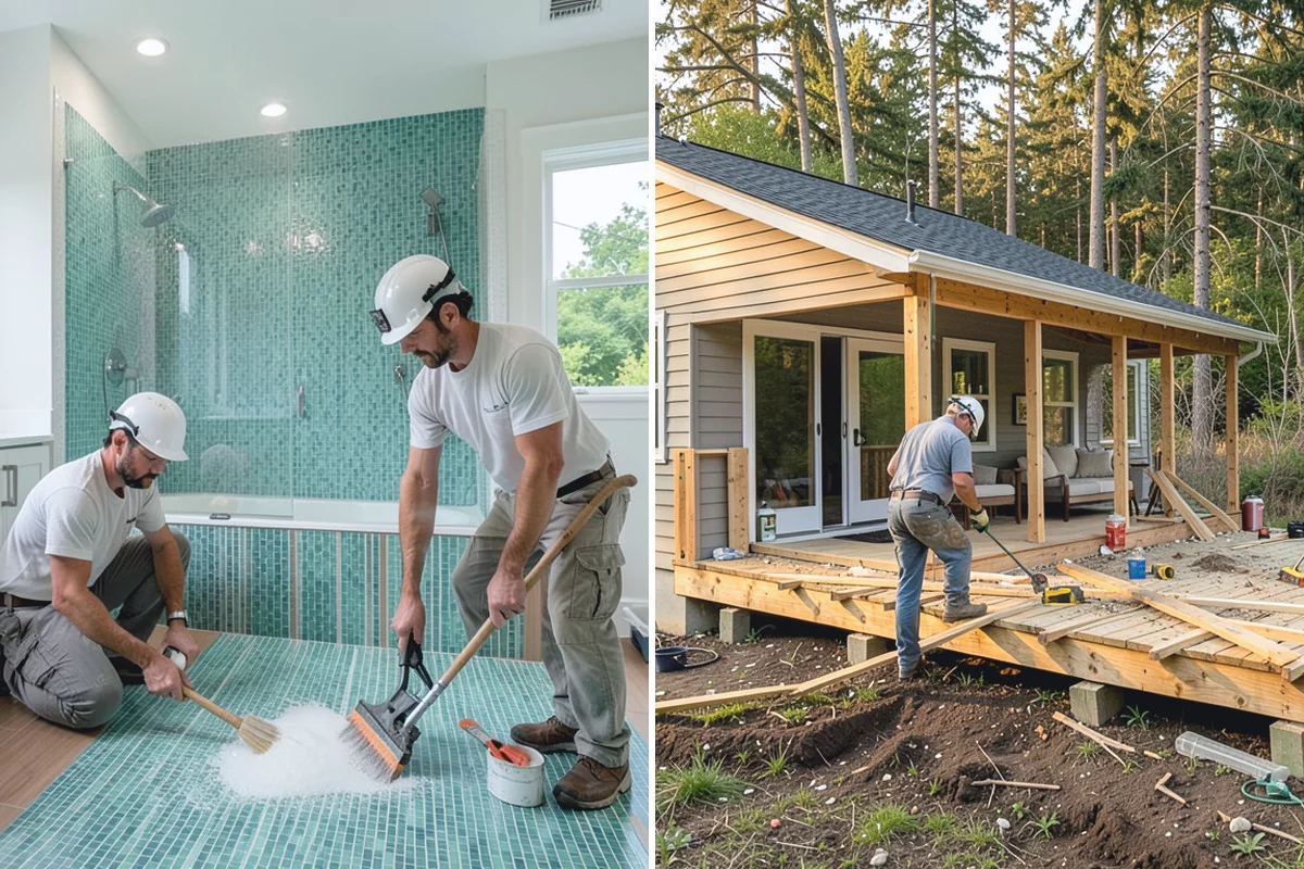 French Door Installation in Wilkeson, Pierce County, WA - Verify the opening is wide and square enough for a double door