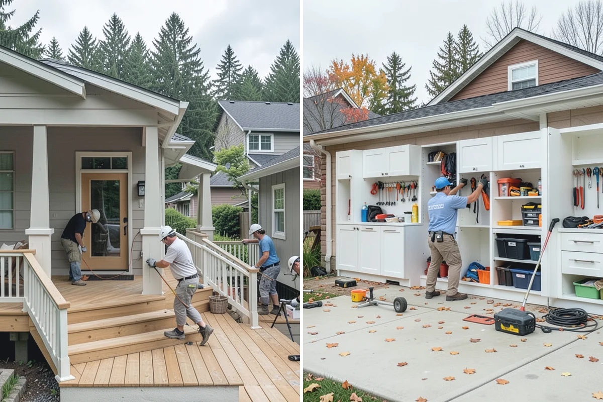 French Door Installation in Woodinville, King County, WA - Verify the opening is wide and square enough for a double door