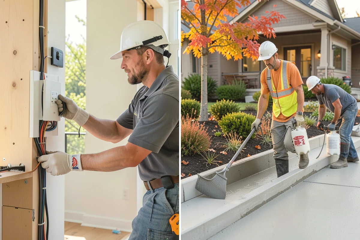French Drain Installation in Anacortes, Skagit County, WA - Identify water flow and set the drain route and outlet