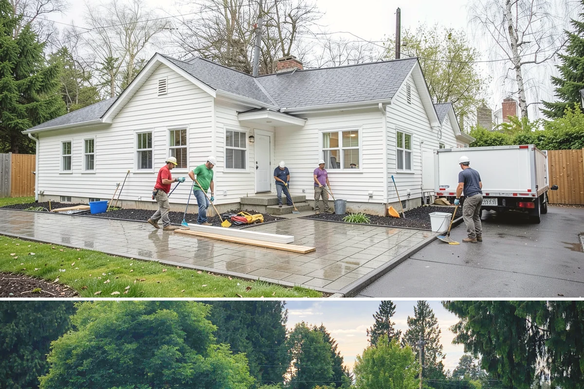 French Drain Installation in Bonney Lake, Pierce County, WA - Late summer through early fall offers firmer soil for trenching, letting the drain be finished before winter runoff peaks.