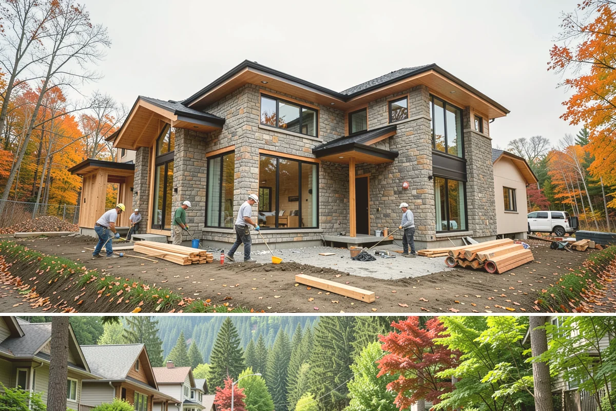 French Drain Installation in Darrington, Snohomish County, WA - Late summer through early fall offers firmer soil for trenching, letting the drain be finished before winter runoff peaks.