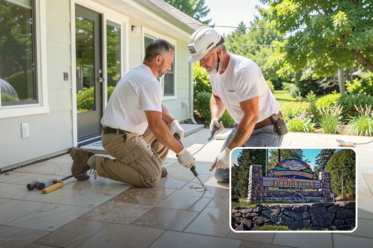 French Drain Installation in Eatonville, Pierce County, WA - Redirects groundwater away from foundations and low spots