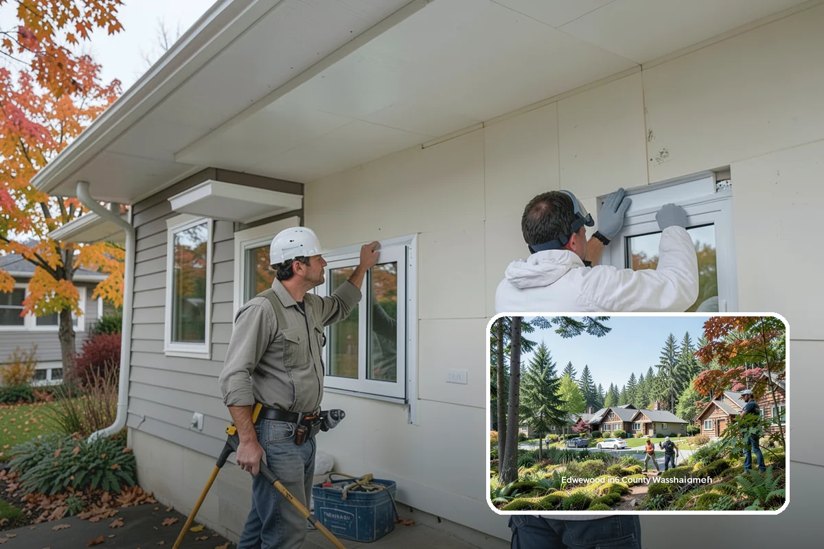 French Drain Installation in Edgewood, Pierce County, WA - Redirects groundwater away from foundations and low spots