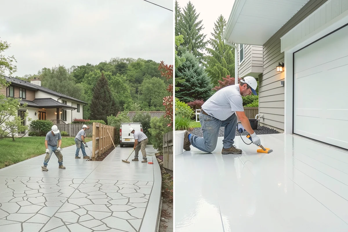 French Drain Installation in Langley, Island County, WA - Identify water flow and set the drain route and outlet