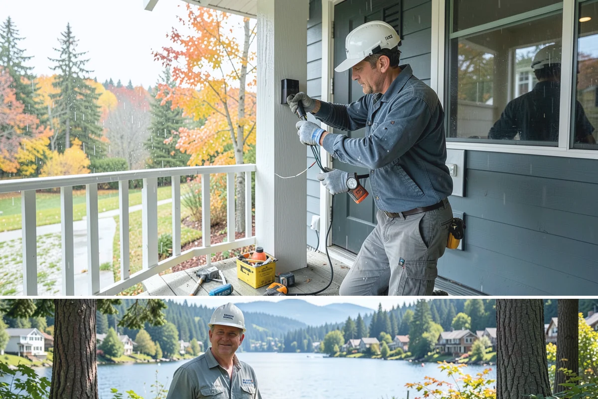 French Drain Installation in Milton, King County, WA - Late summer through early fall offers firmer soil for trenching, letting the drain be finished before winter runoff peaks.
