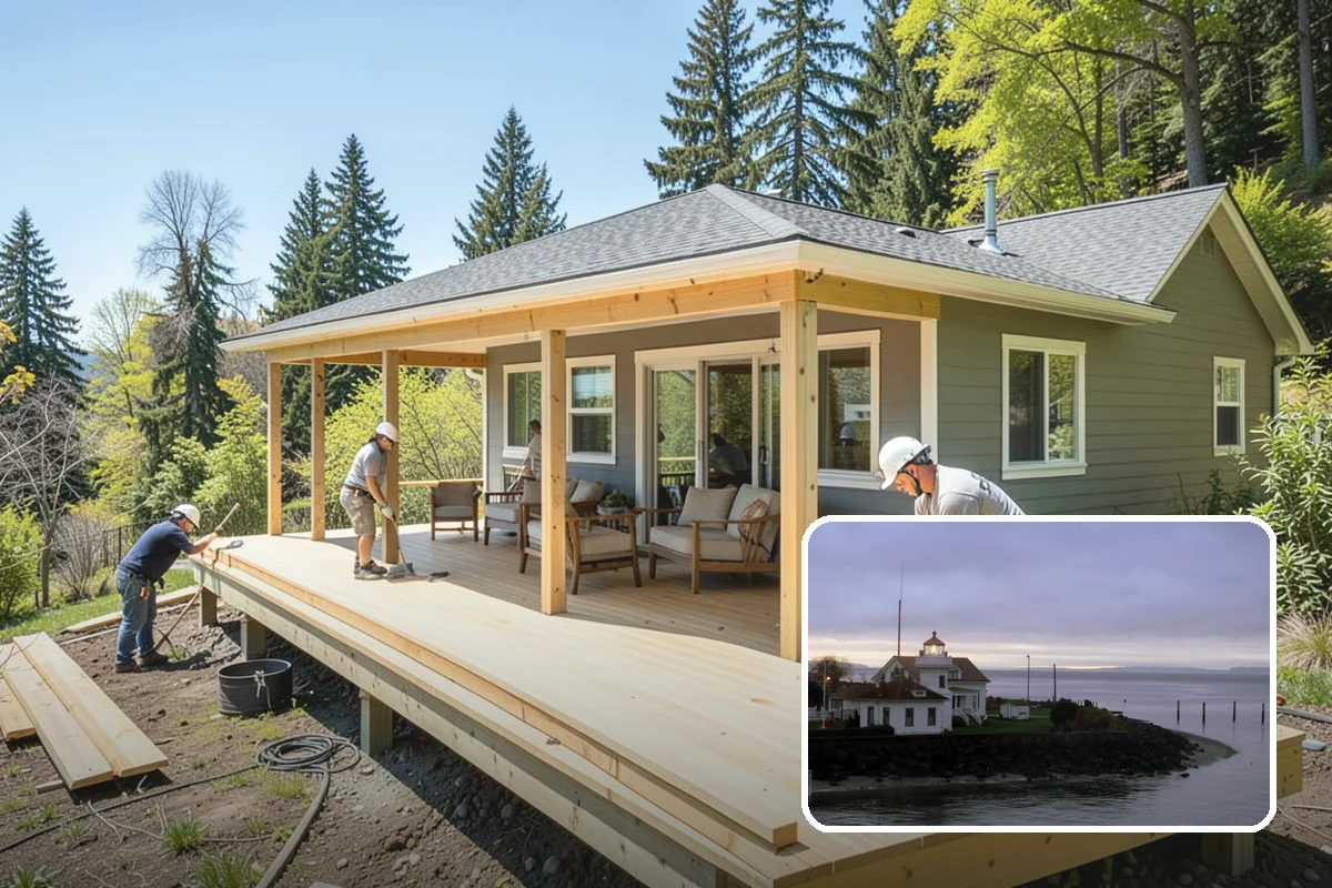 French Drain Installation in Mukilteo, Snohomish County, WA - Redirects groundwater away from foundations and low spots