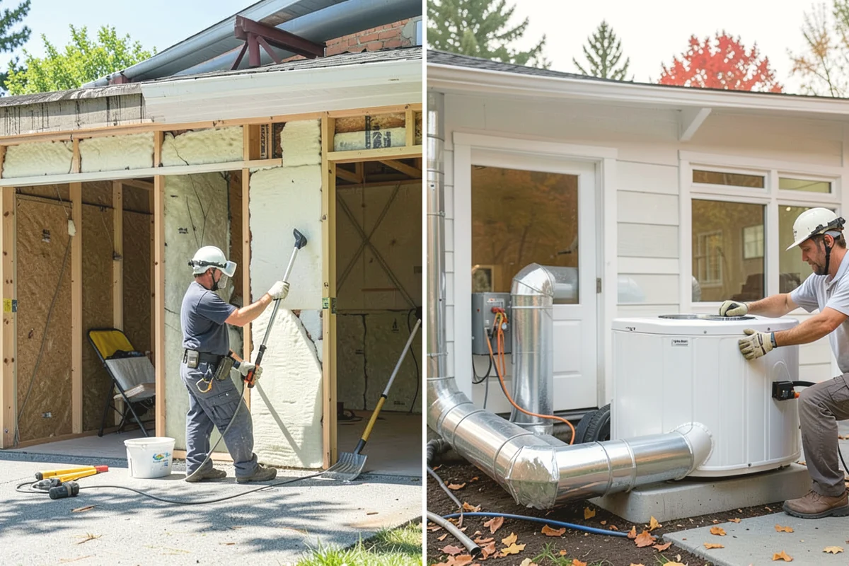 French Drain Installation in Oak Harbor, Island County, WA - Identify water flow and set the drain route and outlet
