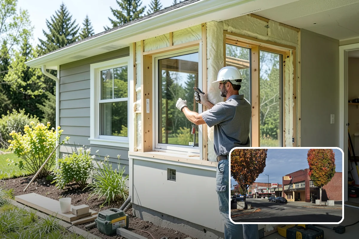 French Drain Installation in Puyallup, Pierce County, WA - Redirects groundwater away from foundations and low spots