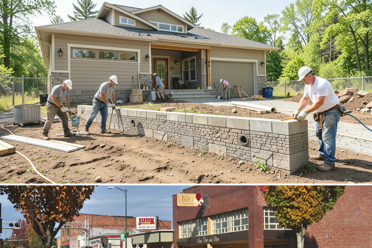 French Drain Installation in Puyallup, Pierce County, WA - Late summer through early fall offers firmer soil for trenching, letting the drain be finished before winter runoff peaks.