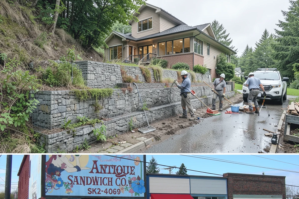 French Drain Installation in Ruston, Pierce County, WA - Late summer through early fall offers firmer soil for trenching, letting the drain be finished before winter runoff peaks.