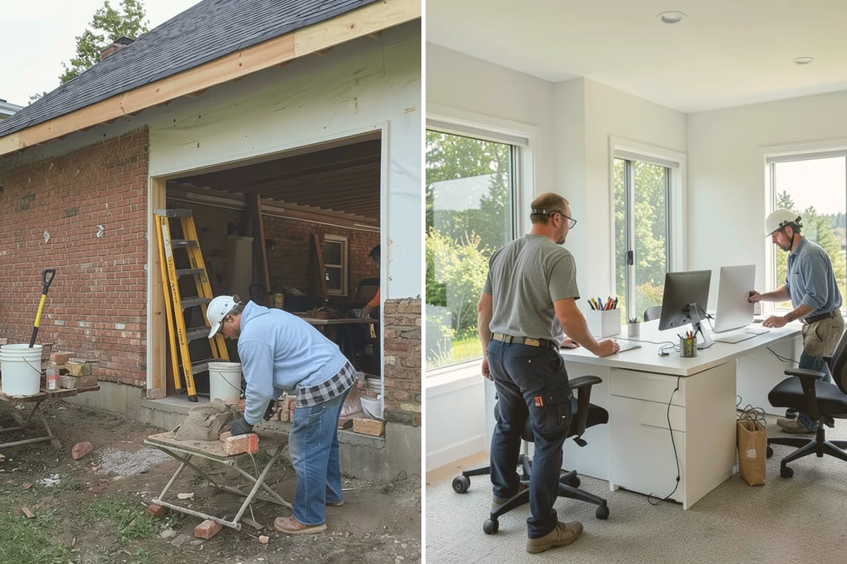 French Drain Installation in Stanwood, Snohomish County, WA - Identify water flow and set the drain route and outlet