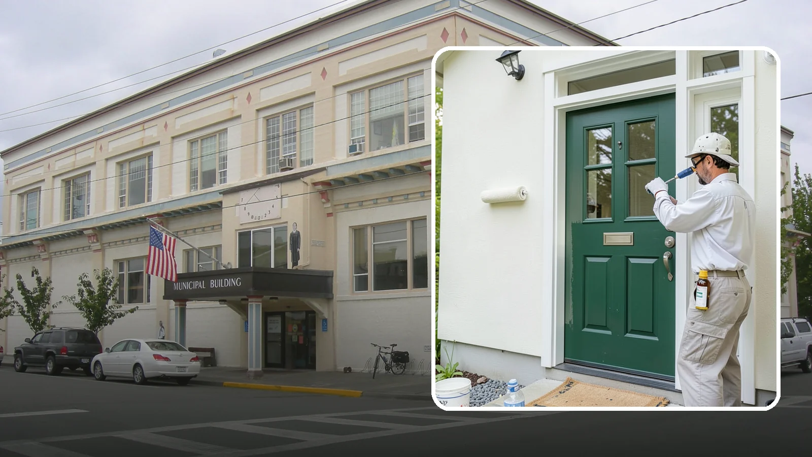 Front Door Painting in Anacortes, Skagit County, WA - Front door painting gives your entry a striking, weather-tough finish that boosts curb appeal.