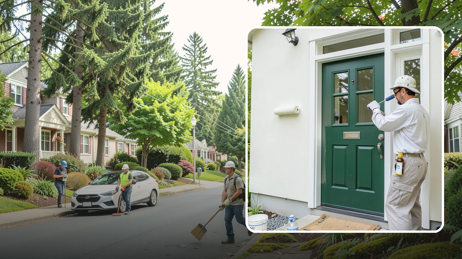 Front Door Painting in Beaux Arts Village, King County, WA - Front door painting gives your entry a striking, weather-tough finish that boosts curb appeal.
