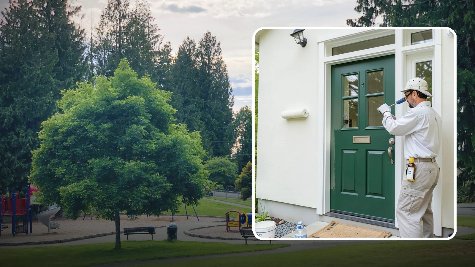Front Door Painting in Bonney Lake, Pierce County, WA - Front door painting gives your entry a striking, weather-tough finish that boosts curb appeal.