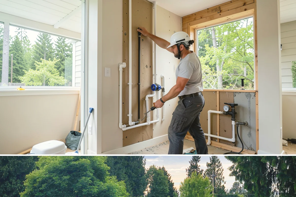 Front Door Painting in Bonney Lake, Pierce County, WA - Front door painting is easiest in dry, mild weather so the enamel can cure hard before heavy use and rain.