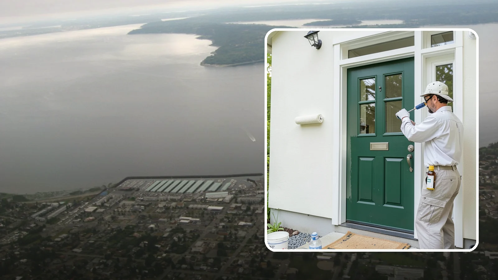 Front Door Painting in Des Moines, King County, WA - Front door painting gives your entry a striking, weather-tough finish that boosts curb appeal.