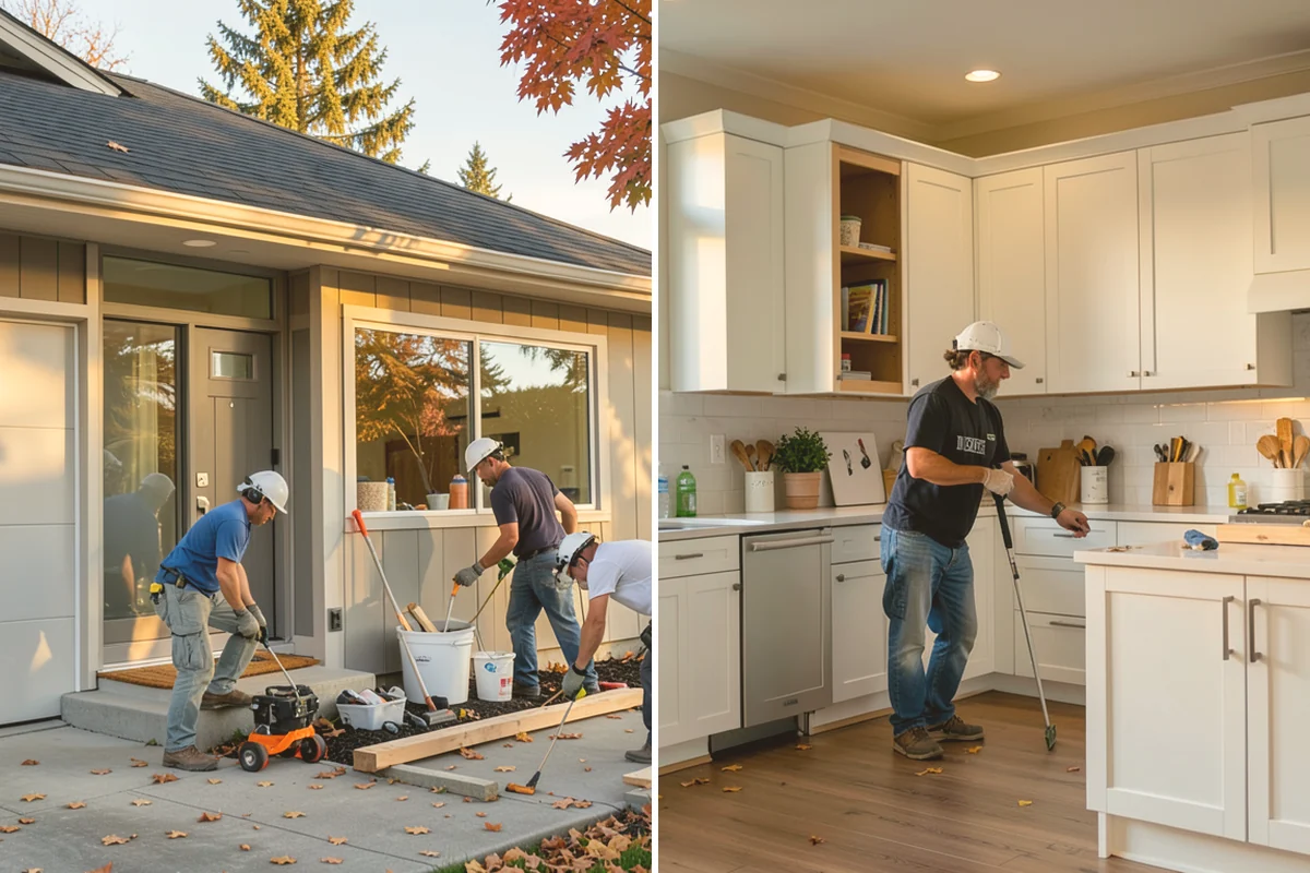 Front Door Painting in Eatonville, Pierce County, WA - Remove or mask the door hardware and weatherstrip