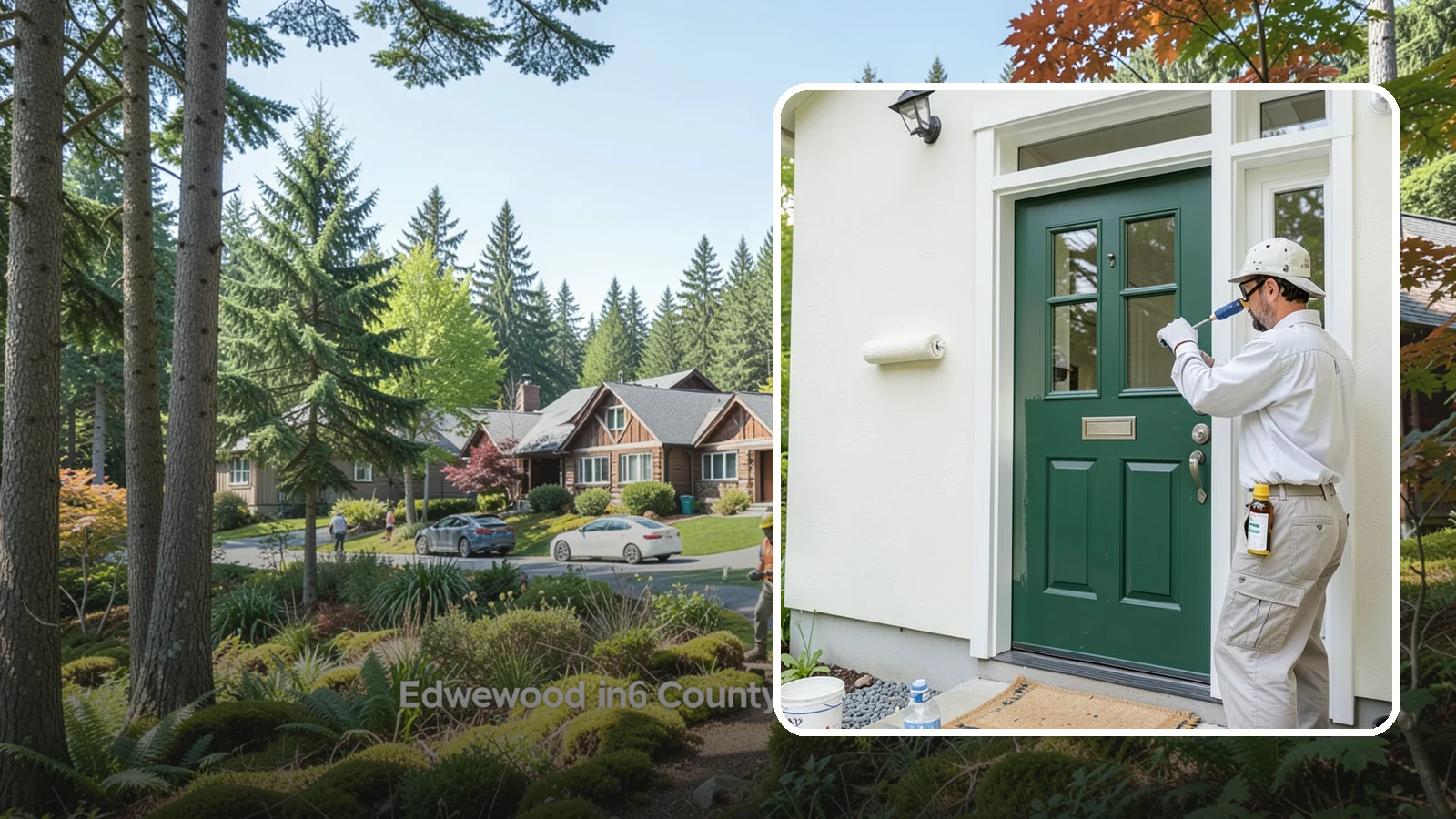 Front Door Painting in Edgewood, Pierce County, WA - Front door painting gives your entry a striking, weather-tough finish that boosts curb appeal.