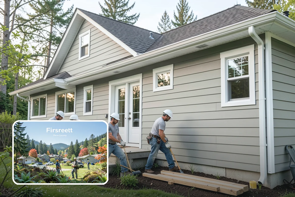 Front Door Painting in Fircrest, Pierce County, WA - Smooth, drip-free enamel with a near-factory finish