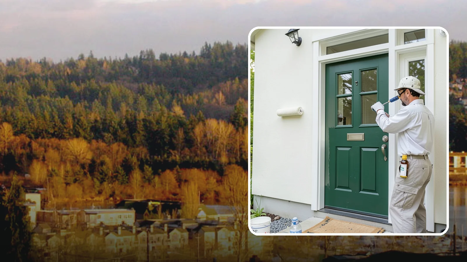 Front Door Painting in Kenmore, King County, WA - Front door painting gives your entry a striking, weather-tough finish that boosts curb appeal.