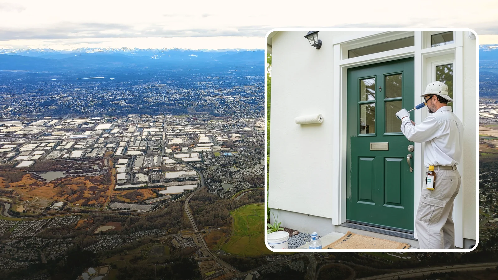 Front Door Painting in Kent, King County, WA - Front door painting gives your entry a striking, weather-tough finish that boosts curb appeal.