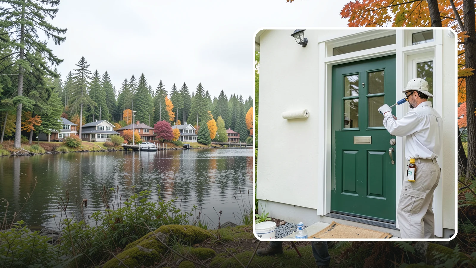 Front Door Painting in La Conner, Skagit County, WA - Front door painting gives your entry a striking, weather-tough finish that boosts curb appeal.